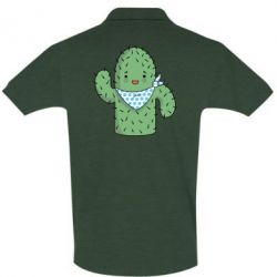 Мужское поло Кактус - PrintSalon