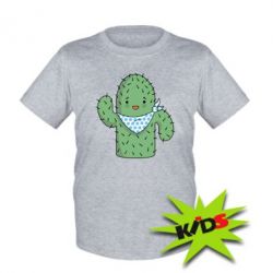 Детская футболка Кактус - PrintSalon