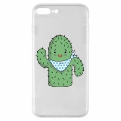 Чехол для iPhone 8 Plus Кактус - PrintSalon