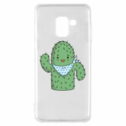 Чехол для Samsung A8 2018 Кактус - PrintSalon