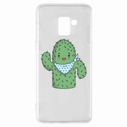Чехол для Samsung A8+ 2018 Кактус - PrintSalon