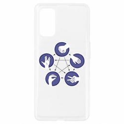 Чохол для Realme 7 Pro Камінь, ножиці, папір, ящірка, спок - PrintSalon