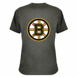 Камуфляжная футболка Boston Bruins logo - PrintSalon
