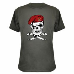 Камуфляжная футболка Череп ДШВ - PrintSalon