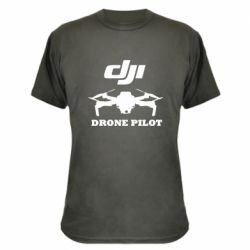 Камуфляжная футболка Dji Drone Pilote - PrintSalon