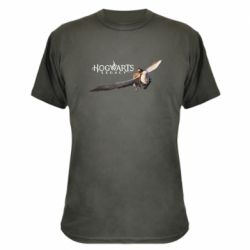 Камуфляжная футболка Hogwarts Legacy. Грифон - PrintSalon