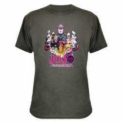 Камуфляжная футболка JoJo Golden Wind - PrintSalon