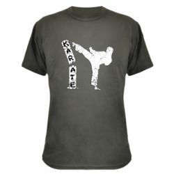 Камуфляжная футболка Каратэ удар - PrintSalon