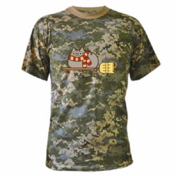 Камуфляжна футболка Pusheen Harry Potter - PrintSalon