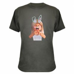 Камуфляжная футболка Roblox girl - PrintSalon