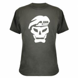 Камуфляжная футболка Skull ДШВ