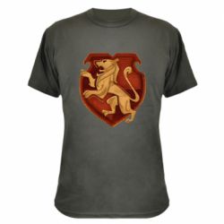 Камуфляжная футболка Cтарая эмблема Гриффиндор - PrintSalon