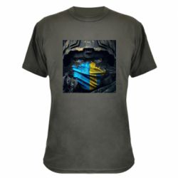 Камуфляжная футболка Воин ЗСУ - PrintSalon