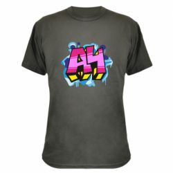 Камуфляжная футболка А4 Граффити - PrintSalon