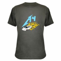 Камуфляжная футболка A4 Lamba And Fire - PrintSalon