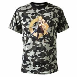 Камуфляжная футболка Aether Genshin Impact