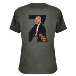 Камуфляжная футболка Агент 007 Не Время Умирать - PrintSalon