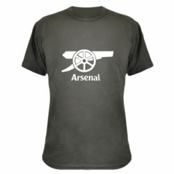 Камуфляжная футболка Arsenal simple logo - PrintSalon