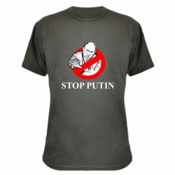 Камуфляжная футболка Banned Putin - PrintSalon