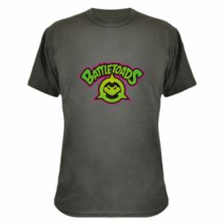 Камуфляжна футболка Battletoads logo - PrintSalon