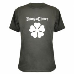 Камуфляжна футболка Black Clover Anime - PrintSalon