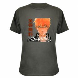 Камуфляжная футболка Bleach Ichigo Art-PrintSalon Камуфляжная футболка Bleach Ichigo Art