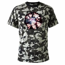 Камуфляжна футболка Bts  к-рор - PrintSalon