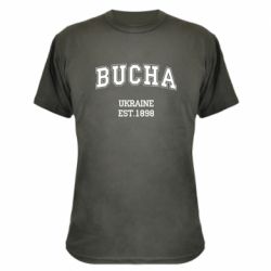 Камуфляжная футболка BUCHA - PrintSalon