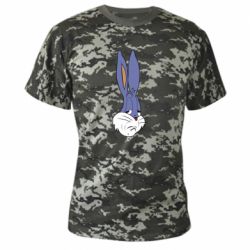 Камуфляжная футболка Bugs Bunny Meme Face - PrintSalon