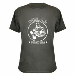 Камуфляжная футболка Bulldog Fitness Club - PrintSalon