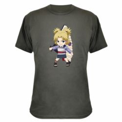Камуфляжная футболка Chibi Nara Temari - PrintSalon