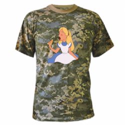 Камуфляжная футболка Chinerella Pizza - PrintSalon