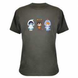 Камуфляжна футболка Чжун, Венті і Тортик - PrintSalon