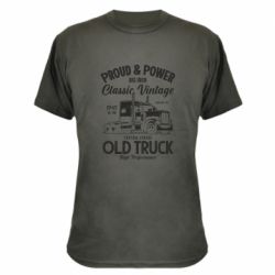 Камуфляжная футболка Custom old truck - PrintSalon