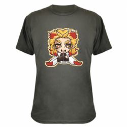 Камуфляжная футболка Cute Senjuro Rengoku-PrintSalon Камуфляжная футболка Cute Senjuro Rengoku