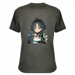 Камуфляжная футболка Cяо кушает - PrintSalon