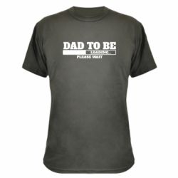 Камуфляжная футболка Dad is loading - PrintSalon