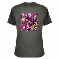 Камуфляжна футболка Danganronpa characters - PrintSalon