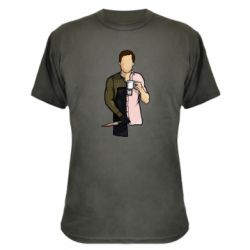 Камуфляжная футболка Декстер арт - PrintSalon