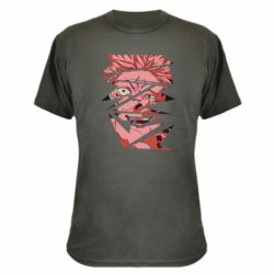 Камуфляжная футболка Demon Yuji Itadori - PrintSalon