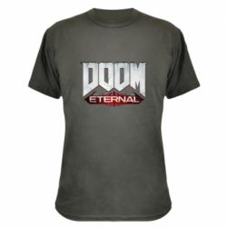 Камуфляжна футболка Doom Eternal logo - PrintSalon