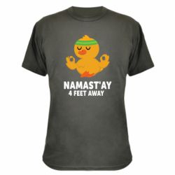 Камуфляжная футболка Duck Namast'ay Away - PrintSalon