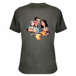 Камуфляжная футболка Edison Family - PrintSalon