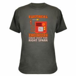 Камуфляжная футболка Electrical Engineer - PrintSalon