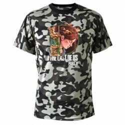 Камуфляжная футболка Ellie The Last Of Us - PrintSalon