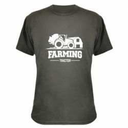 Камуфляжная футболка Farming Tractor - PrintSalon