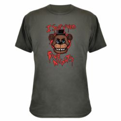 Камуфляжная футболка Фнаф - PrintSalon