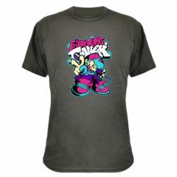 Камуфляжная футболка FnF Boy And Logo-PrintSalon Камуфляжная футболка FnF Boy And Logo