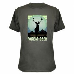 Камуфляжная футболка Forest deer - PrintSalon