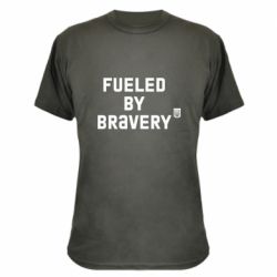 Камуфляжная футболка Fueled by bravery - PrintSalon